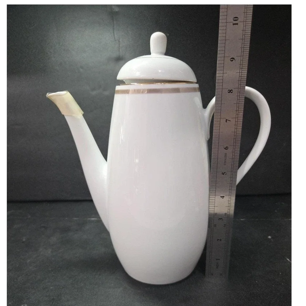 St Regis Fine China Coffee Tea Pot‎ #102, Vtg Japan Porcelain Server, Tableware